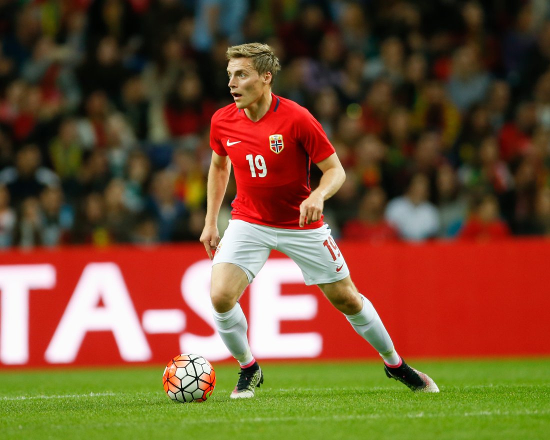 Ruben Yttergård Jenssen fra kampen mot Portugal. Foto: NTB