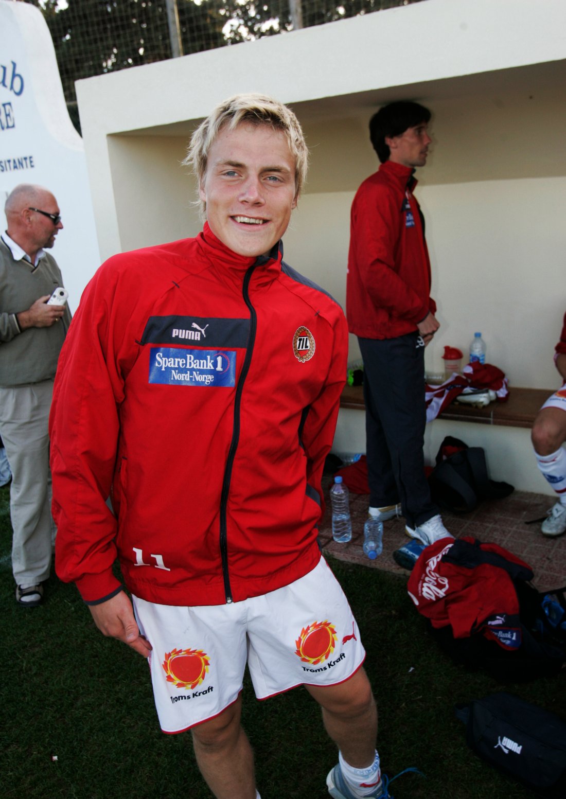 Ruben Yttergård Jenssen i treningsmatchen på La Manga. Tromsø vant 2-1. Foto: NTB