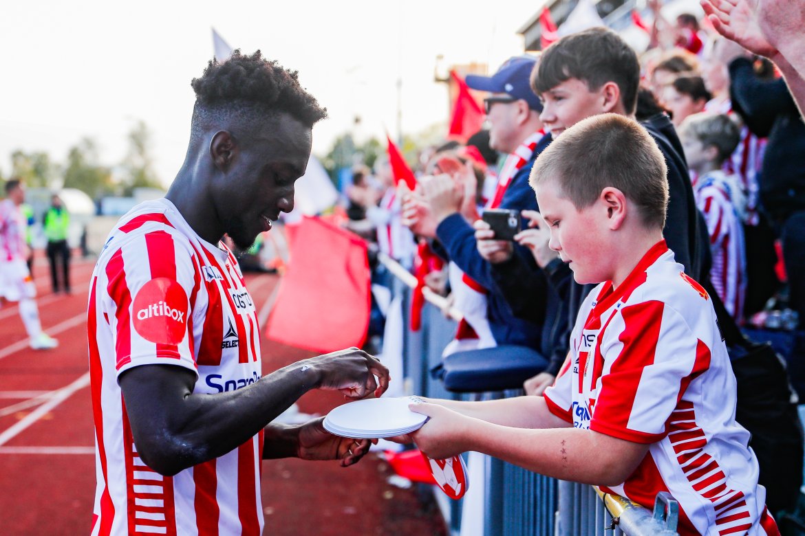 Populær spiller som alltid tar seg tid til fansen.